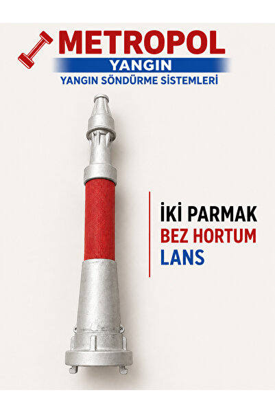 METROPOLL 2” yangın hortum lensi, yangın hortum düz lens, bez hortum yangınması, yangın dolap dansı