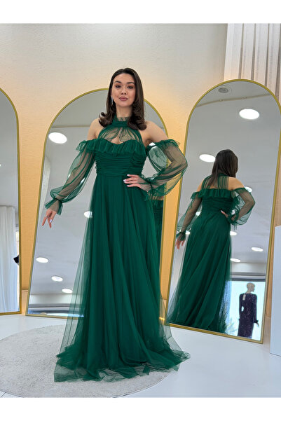 LİNYLİFE Princess Long Tulle Dress