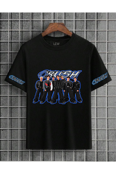 lovver Conceptul de concert al trupei Crush, design special, tricou din bumba...