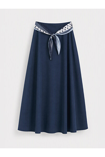 LC Waikiki Quality Pieces from Çelebi Store: Flared Skirt with Scarf Detail