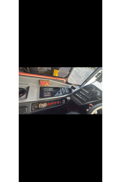 meriç cockpit design Bmc Pro City Bus Front Panel Covering after 2025 Full Set Piano Black Model