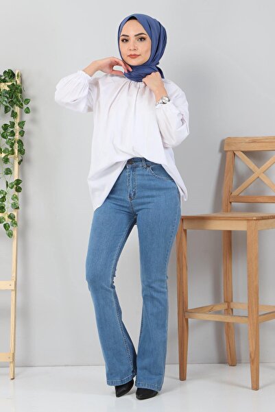 Missvalle Spanish Style Jeans Light Denim 6005