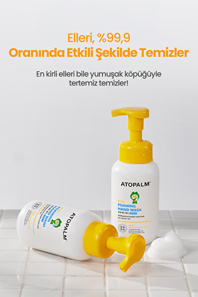 Atopalm Çocuklara Özel Nemlendirici Etkili Yumuşak ve Yoğun Dokulu Köpük El Sabunu Foaming Hand Wash