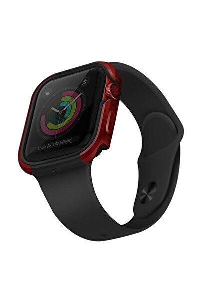uniq Valencia Προστατευτική Θήκη Κόκκινη για Apple Watch 40mm (Σειρά 4/5/6/SE)
