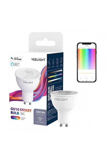 Yeelight GU10 Έξυπνη Λάμπα W1 LED Έγχρωμη - Λευκή