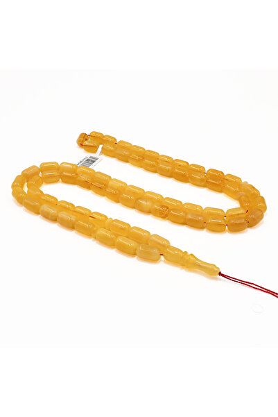 Generic Brand Pure Kaliningrad Amber Rosary – 67 Beads 8/14mm Barrel Prayer T...