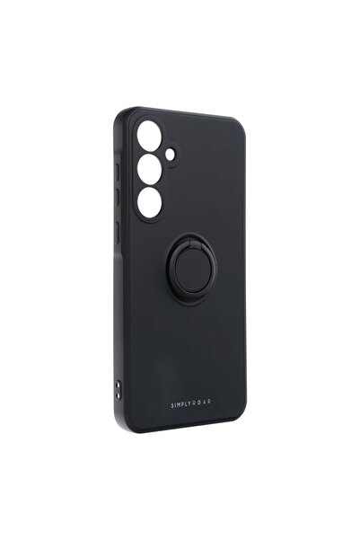 Roar Korea Roar Amber Θήκη Σιλικόνης με Βάση Στήριξης Μαύρο (Samsung Galaxy A...