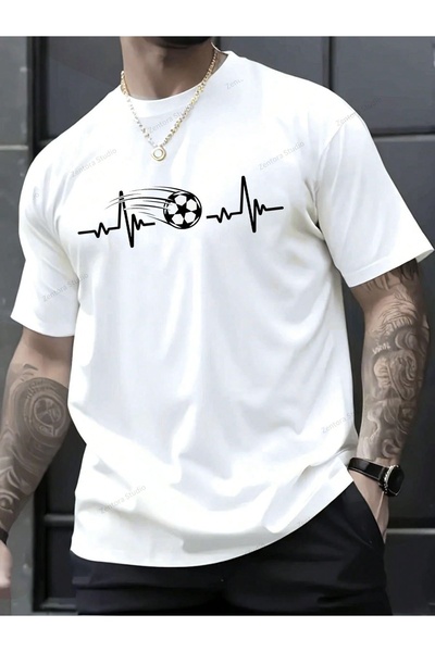 Vordevia Player Printed Cotton Oversize T-Shirt