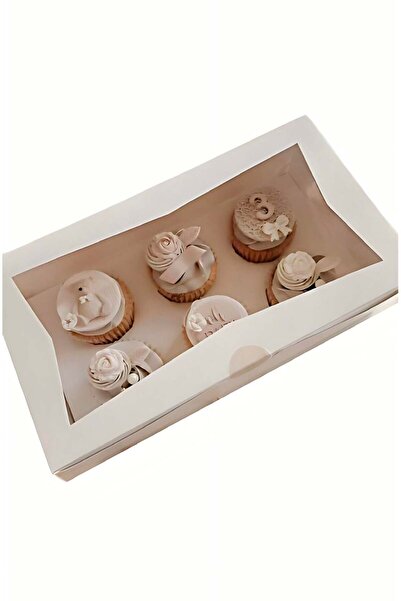 EgeConcept 6 LI CUPCAKE KUTUSU 25x17x9