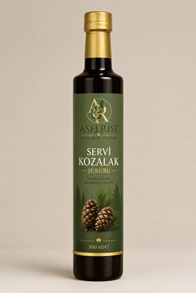 ASELRİSE Kozalak Şurubu Servi Kozalağı 500 ml
