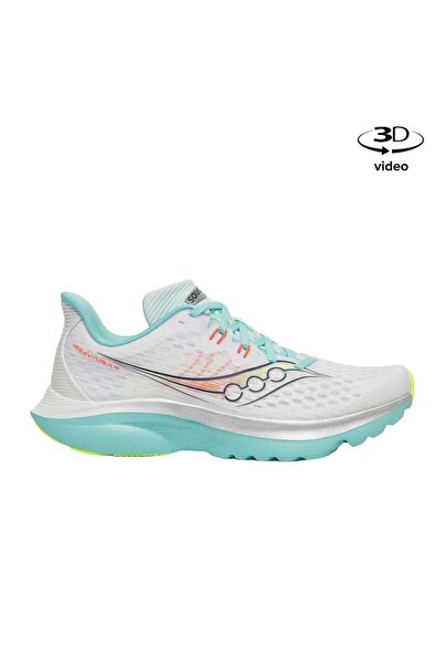 SAUCONY Kinvara 16 Kadın Beyaz Yol Koşusu Ayakkabısı KADIN YOL KOŞUSU AYAKKAB...
