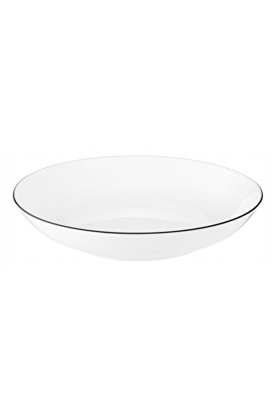 Seltmann- Weiden Bavaria SELTMANN LIDO BLACK LINE Set de 6 farfurii de supă 2...
