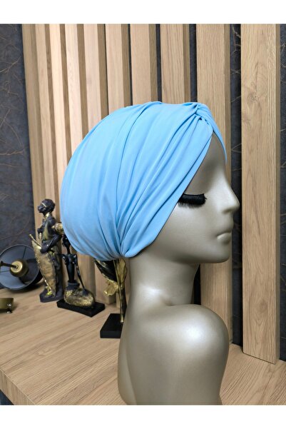 meryemcebone BEBE MAVİSİ BÜZGÜLÜ BONE