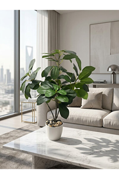 co arma Artificial Plant in a Pot, 50cm High Interior Home Decor