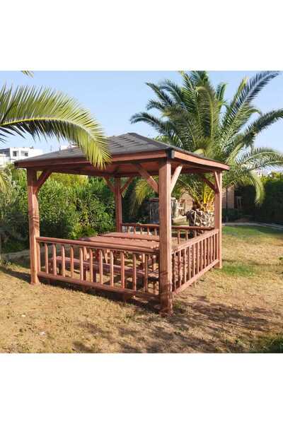 Şen Mobilya Ahşap Kamelya Ahşap Pergola P006