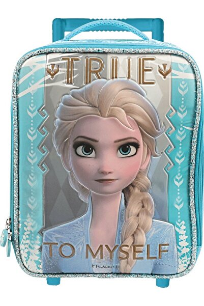 GENC DIJITAL BASKI Disney Frozen True to Myself Kindergarten Bag with Trolley...