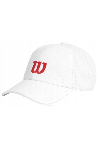 Wilson Șapcă perforată activă alb strălucitor / infraroșu L-XL