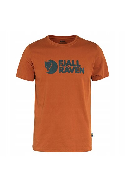 Fjällräven Tricou Fjallraven cu logo pentru bărbați - Maro Terracotta - M