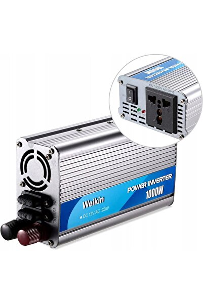 NO BRAND WEIKIN 1000W 12V CC 220V CONVERTOR DE TENSIUNE