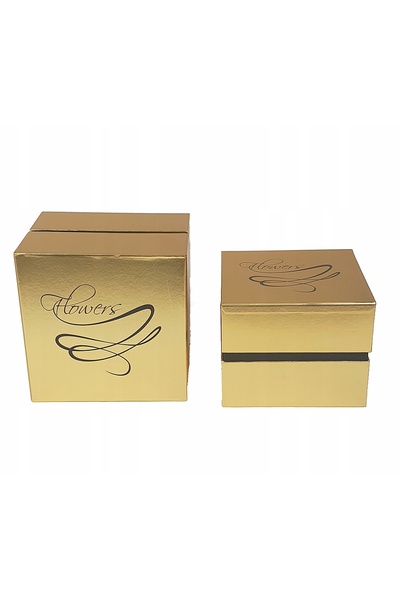 NO BRAND Set de 2 cutii pentru flori, cutie cadou