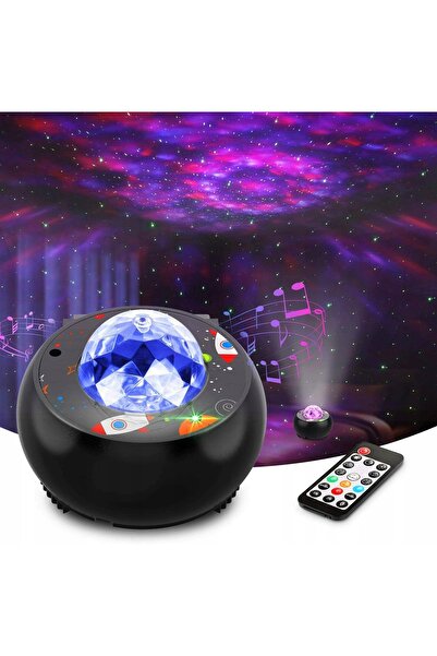 NO BRAND Proiector LED RIARMO Lumină de noapte Stele Telecomandă