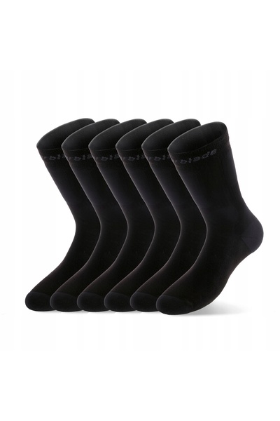 Rollerblade Șosete de skate, pachet de 3, negre, 43-46 (L)