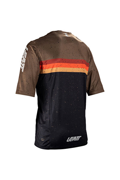 Leatt Tricou MTB enduro 3.0 mânecă scurtă 3/4 negru maro XL