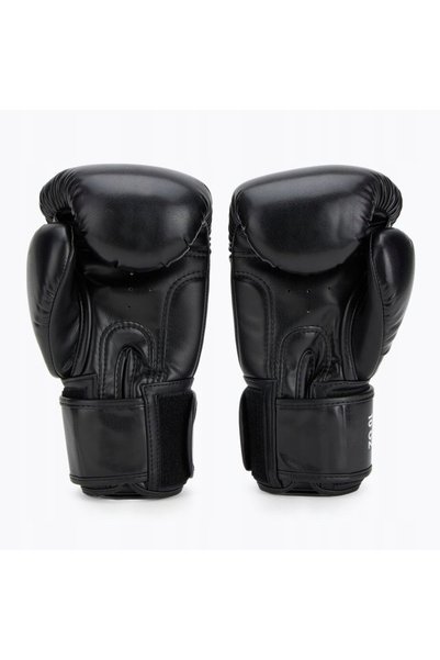 NO BRAND Mănuși de box RAJA BOXING, semi-piele, negre, 8 oz