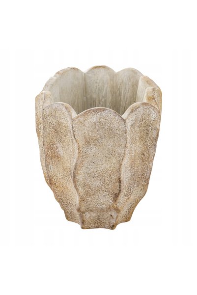 NO BRAND Husă pentru ghiveci, 16.5x25 CM, decorațiuni din beton, gri.