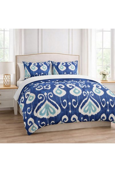 NO BRAND SET DE AȘTERNUTURI 140x200 + 1x FAȚĂ DE PERNĂ 70x80 BUMBAC SATINAT -...