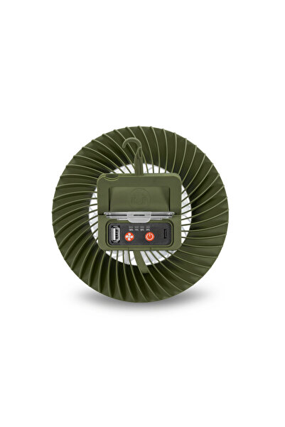 NO BRAND VENTILATOR CU LAMPĂ DELPHIN VENTIX 4400 mAh pentru cortul de pescuit