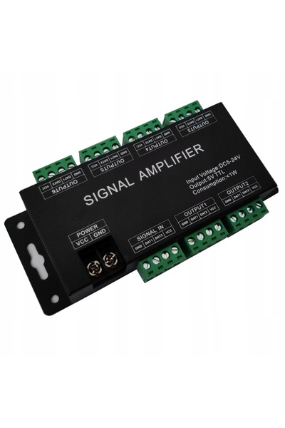 NO BRAND Amplificator de semnal digital magic LED SPI TTL A10