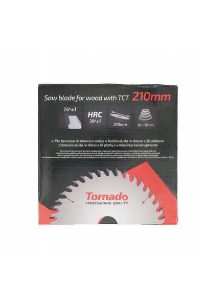 NO BRAND Pânză de ferăstrău circular pentru lemn 210mm 100 30/25.4/22/20/16