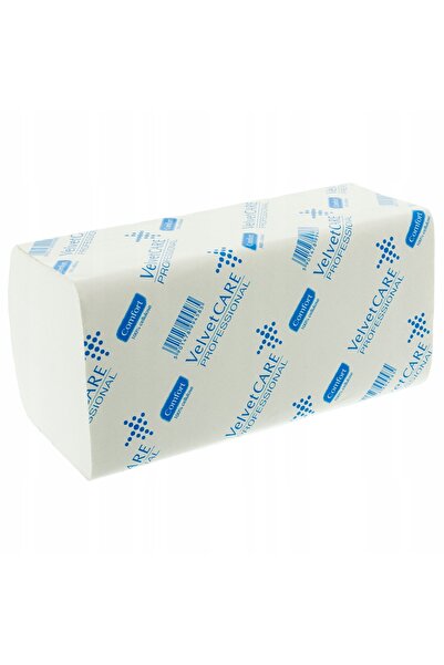 NO BRAND Prosop de hârtie VelvetCARE cu două straturi, pliat în ZZ, 150 de pl...