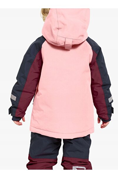 NO BRAND Geacă pentru fete Didriksons Neptun Jacket 3 - roz prăfuit 90 cm