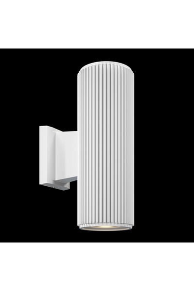 NO BRAND Aplică de perete Maytoni Rando O419WL-02W, albă, IP54, metal, 2xE27,...