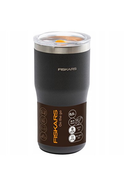 FiSKARS Cană termică ON-THE-GO pentru cafea și ceai, termos etanș 500 ml