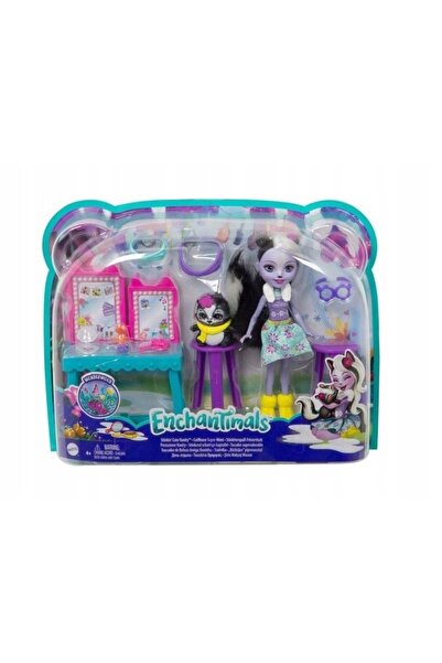 Enchantimals TOALETKA+LALKA SAGE GJX34 MATTEL