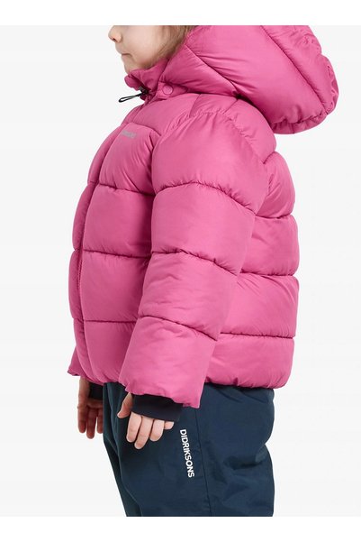 NO BRAND Jachetă pentru fete Didriksons Roxen Jacket – roz dulce, 100 cm