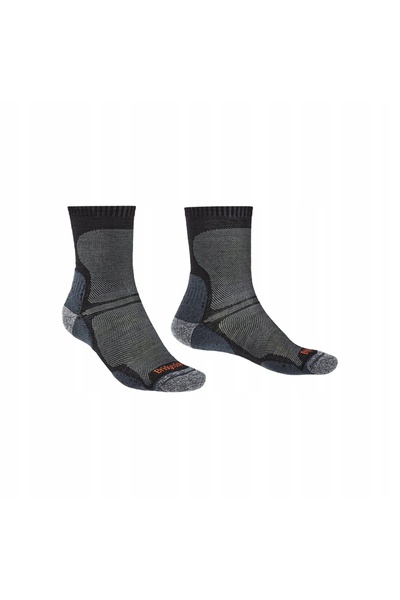 NO BRAND Șosete Bridgedale Hike Ultra LT T2 Merino P Crew - Negru 44-47