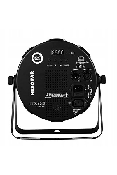 NO BRAND Proiector LED colorat tip PAR pentru discotecă, 18x12W RGBWA UV, ref...