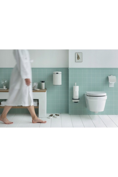 Brabantia Suport pentru hârtie igienică de baie, din oțel K1