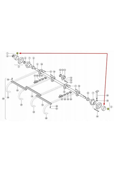 NO BRAND Rulment glisant 518046
