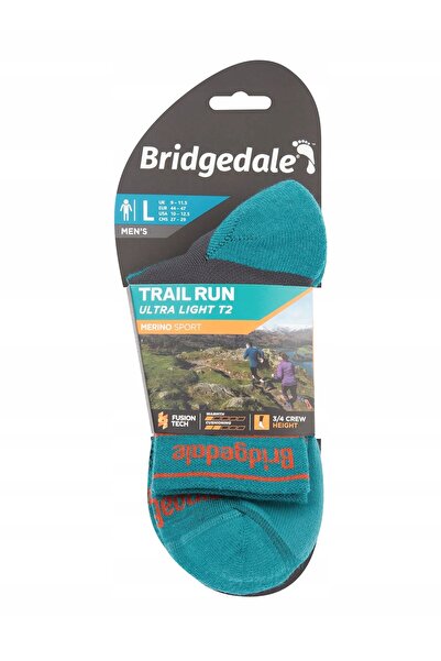 NO BRAND Bridgedale Ultralight T2 Merino Sport 3/4 Crew Șosete de alergare
