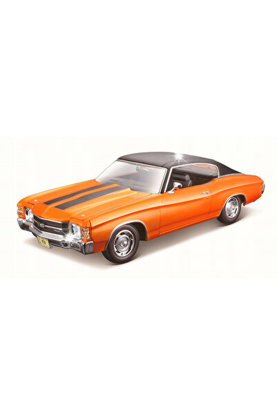Maisto 1971 CHEVROLET CHEVELLE SS 454 SPORT 1:18 31890 MODEL METALIC NOU