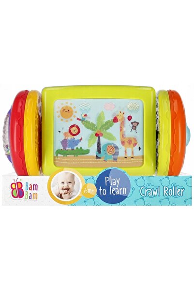 Bambam Jucărie educativă tip rolă pentru târât, cu oglindă BAM BAM