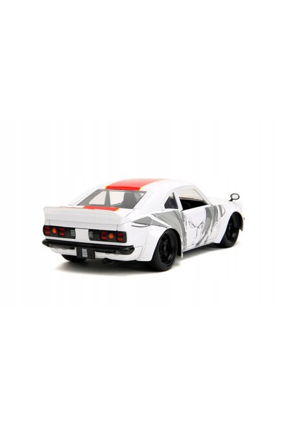 Jada Toys JADA ONE PUNCH MAN 1974 MAZDA RX-3 + FIGURINĂ SAITAMA 1:24 MODEL NO...