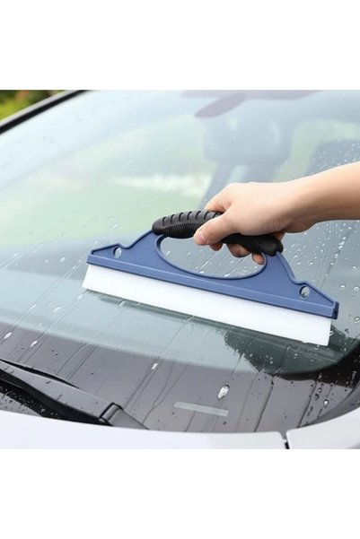 Eco Lounge Multi-Purpose Glass Scraper – Stain Removal Tool for Car Windshiel...