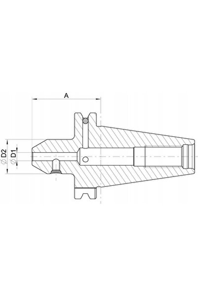 Format Suport Weldon cu prindere prin clemă DIN69871AD SK50 32mm A100
