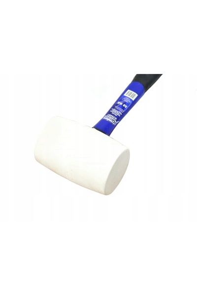 GEKO Ciocan de cauciuc alb 32 OZ 1100G fibră de sticlă albă